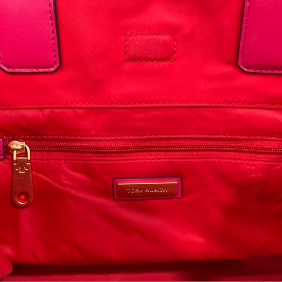 Tory Burch Red Tote Bag mini Elle tote - Picture 4 of 5